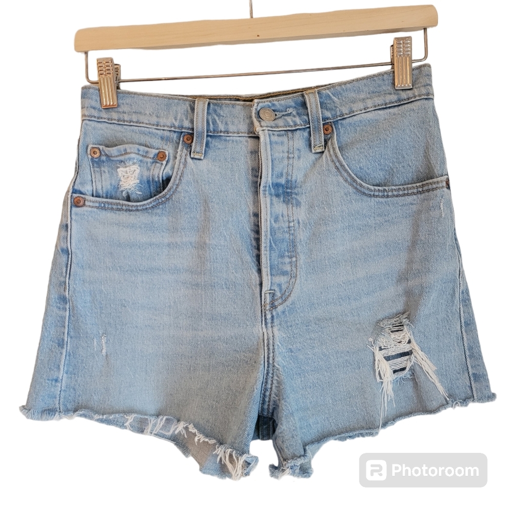 Levi's rbcage shorts in light wash sz 27 - Picture 4 of 8
